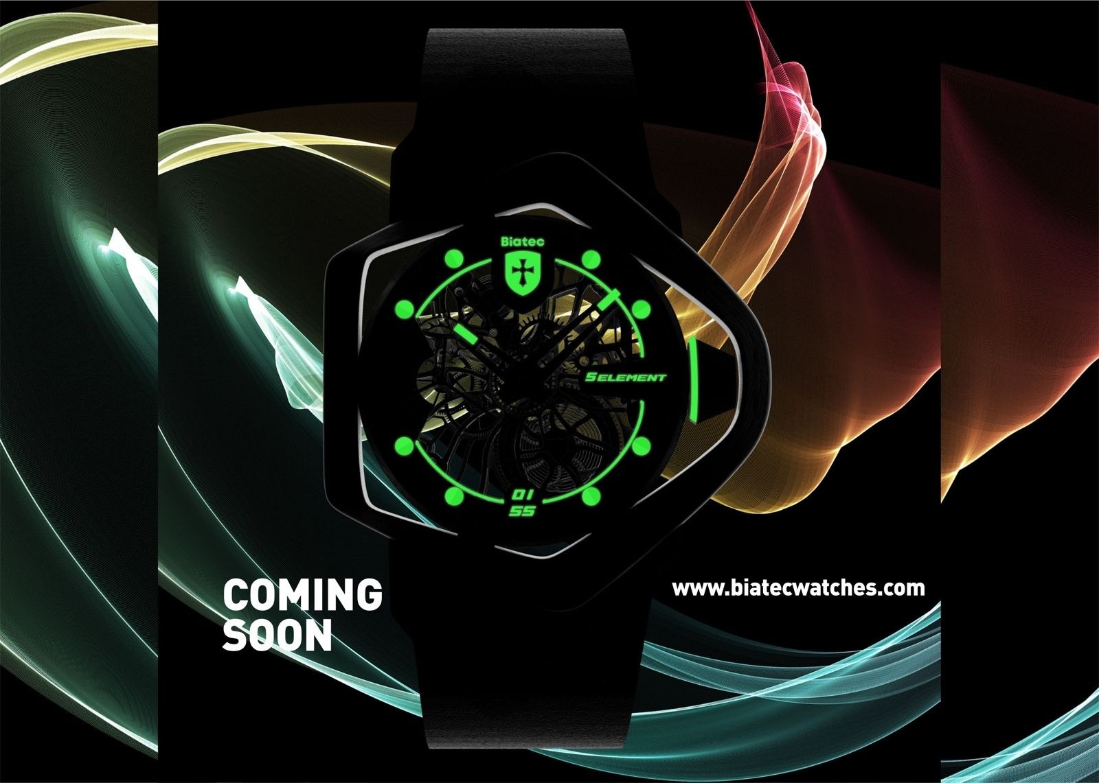 Nový koncept dizajnu hodiniek pre BIATEC