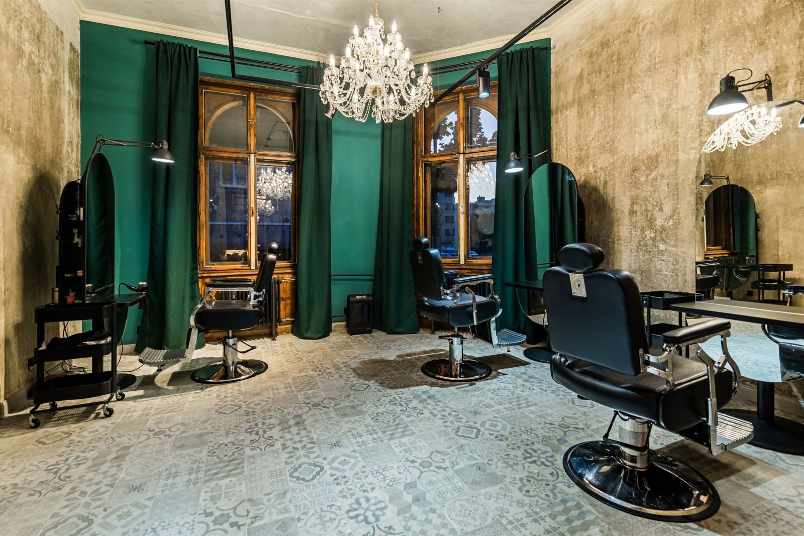 Interior design Barber Shop FARSKÁ Nitra